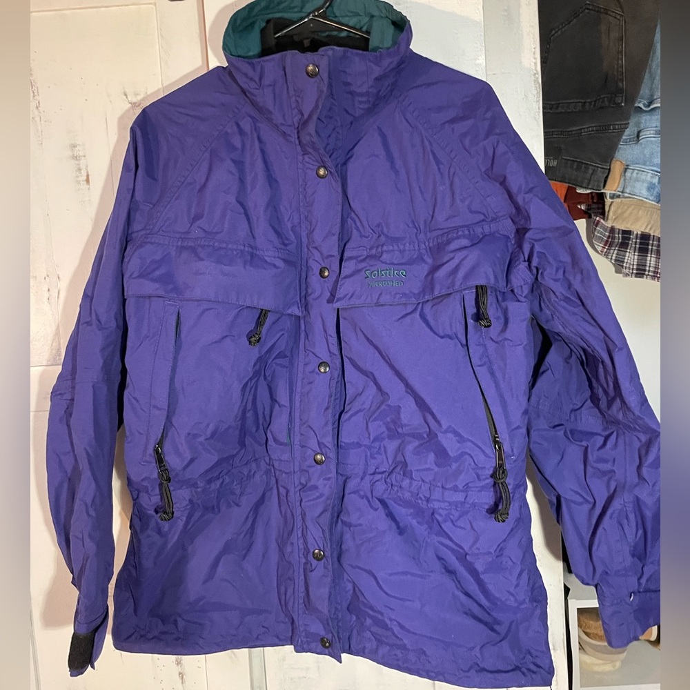 Vintage Solstice Purple Winter Jacket